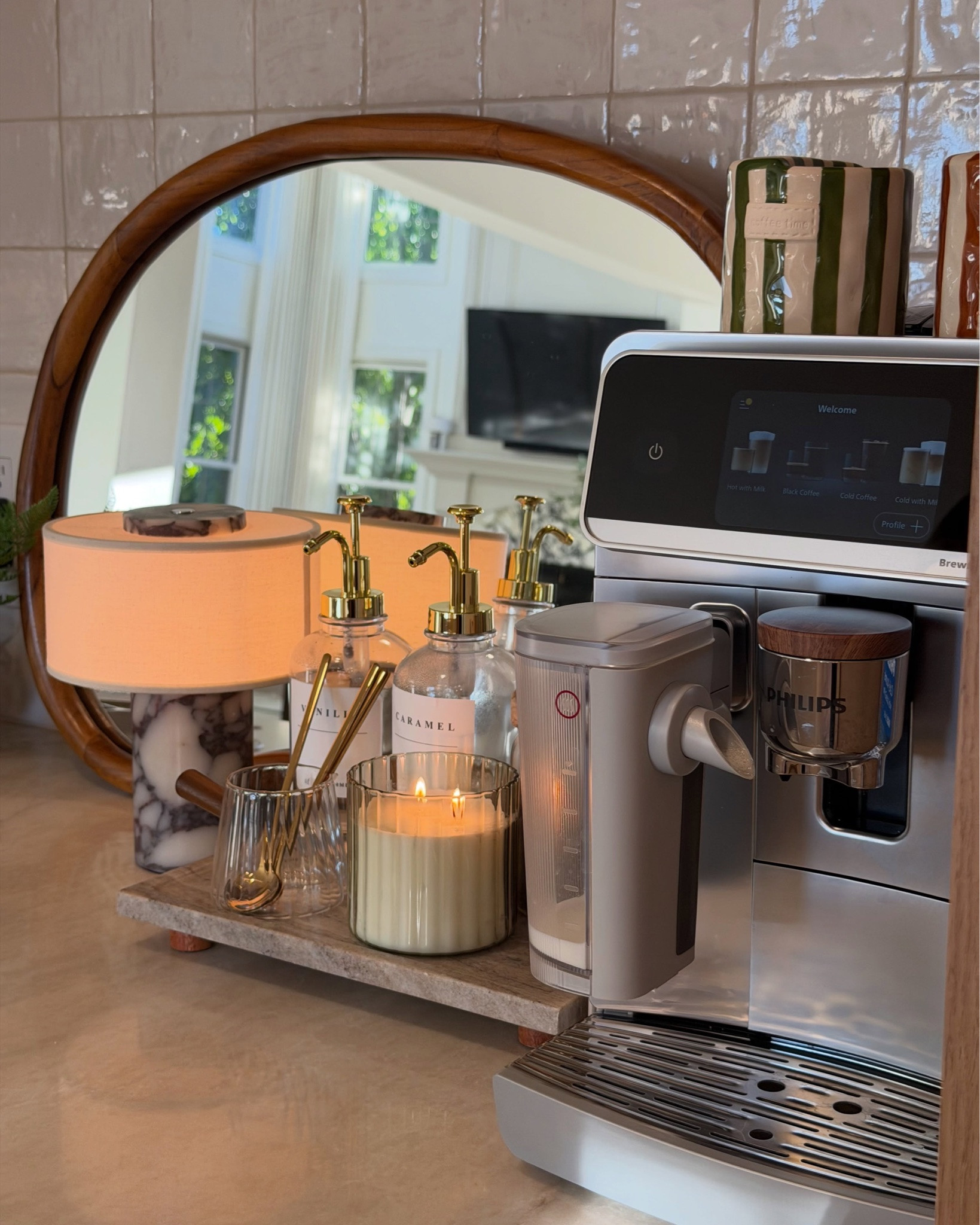 gifted by Philips Home Living 

Our coffee station got a little upgrade with the Philips Cafe Aromis 8000 Series. 

It has over 50 coffee recipes, cold, warm and even cold brew!
 
Comment SHOP to get the link for it! 

Americano
Cafè Au Lait
Caffè Crema
Caffè Latte
Cappuccino
Coffee
Espresso Lungo
Espresso
Flat White
Iced Americano
Iced Cafè Au Lait
Iced Cafè Crema
Iced Cappuccino
Iced Coffee
Iced Espresso
Latte Macchiato
Ristretto
Black Eye
Dripped Eye
Espresso Doppio
Long Black
Red Eye
Cappuccino XL
Cortado
Cut
Espresso Macchiato
Galão
Italian Cappuccino
Magic
Mélange
Frothed Milk
Piccolo Latte
Cold Brew
Cold Brew Espresso
Coldpresso
Flash Brew
Iced Espresso Doppio
Iced Espresso Lungo
Iced Long Black
Babyccino
Cold Brew Latte
Cold Brew Macchiato
Coldpresso with milk
Iced Caffè Latte
Iced Coffee with Milk
Iced Cortado
Iced Espresso Macchiato
Iced Flat White
Iced Galão
Iced Italian Cappuccino
@philipshomelivingna