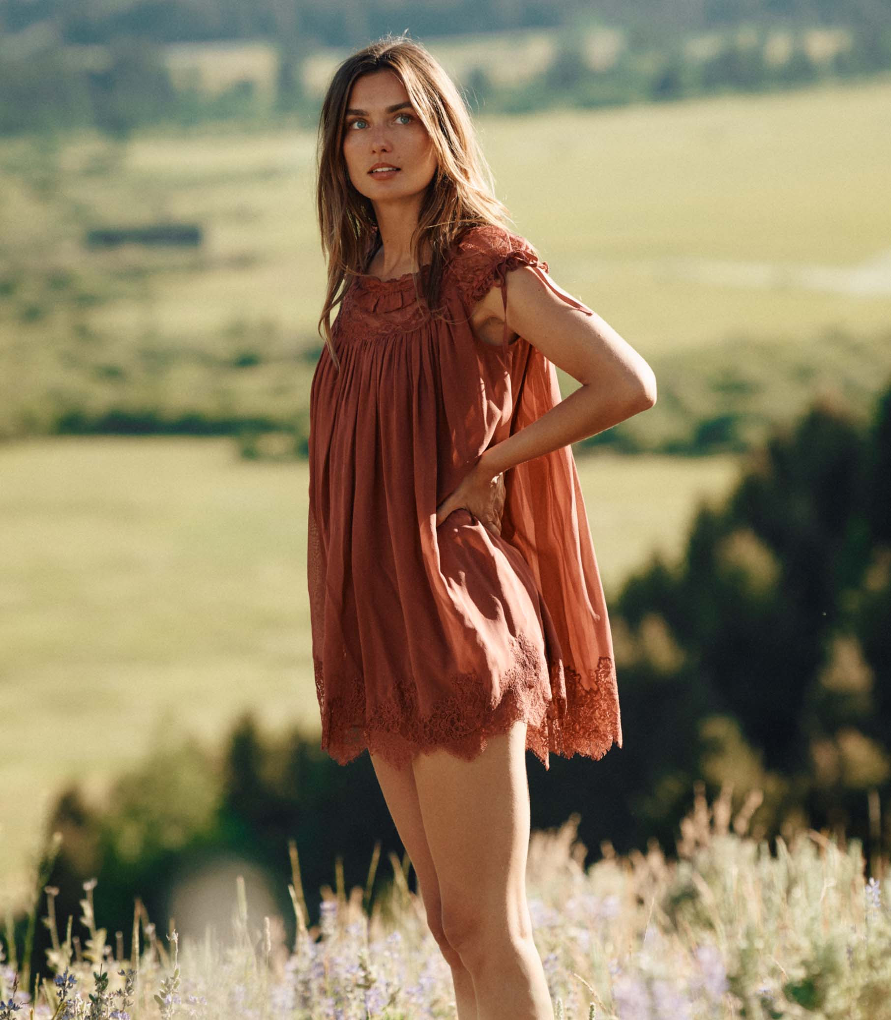 Genevieve Dress - Vieux Rose | DOEN