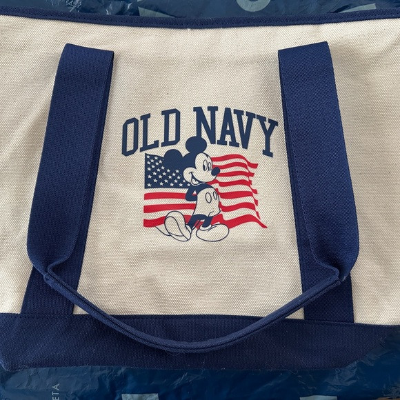 Old Navy x Disney Americana Collection - Mickey Mouse Flag Tote | Poshmark