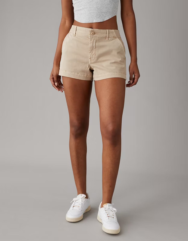 AE Stretch High-Waisted Trouser Short Short | American Eagle Outfitters (US & CA)
