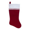 Click for more info about Holiday Time Red Felt Christmas Stocking with White Cuff, 19"