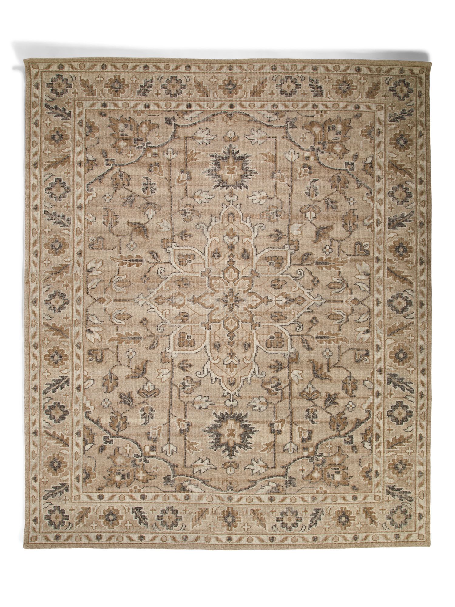 8x10 Hand Knotted Wool Rug | TJ Maxx