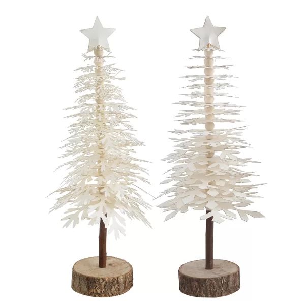 Paper Tree with Star on Sophora Wood Base | Wayfair North America