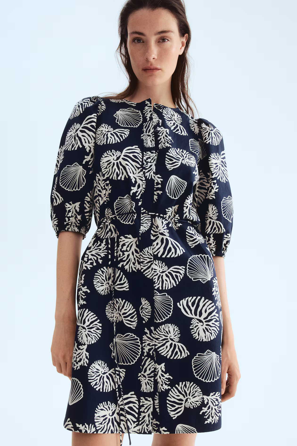 Puff-Sleeved Dress | H&M (US + CA)
