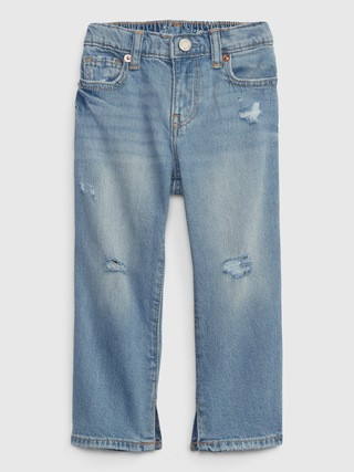 Toddler Organic Cotton '90s Loose Jeans with Washwell | Gap (US)