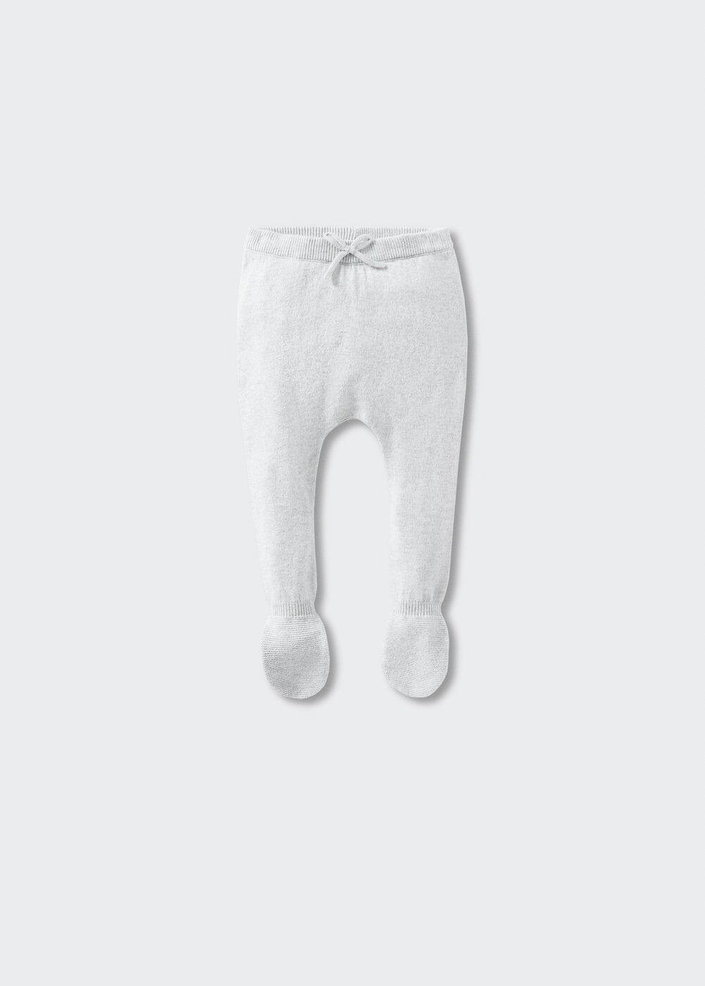 Knit footed pants -  Girls | Mango Kids United Kingdom | MANGO (UK)