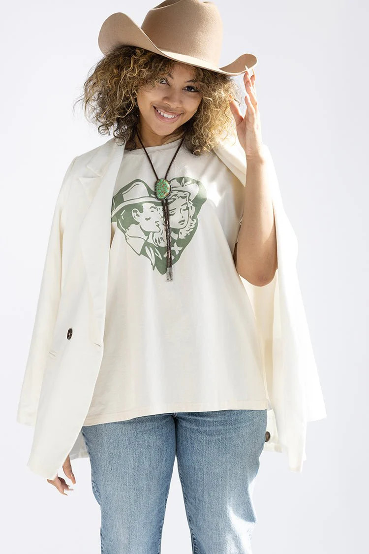 Western Green Stone Bolo Tie | Flea Style