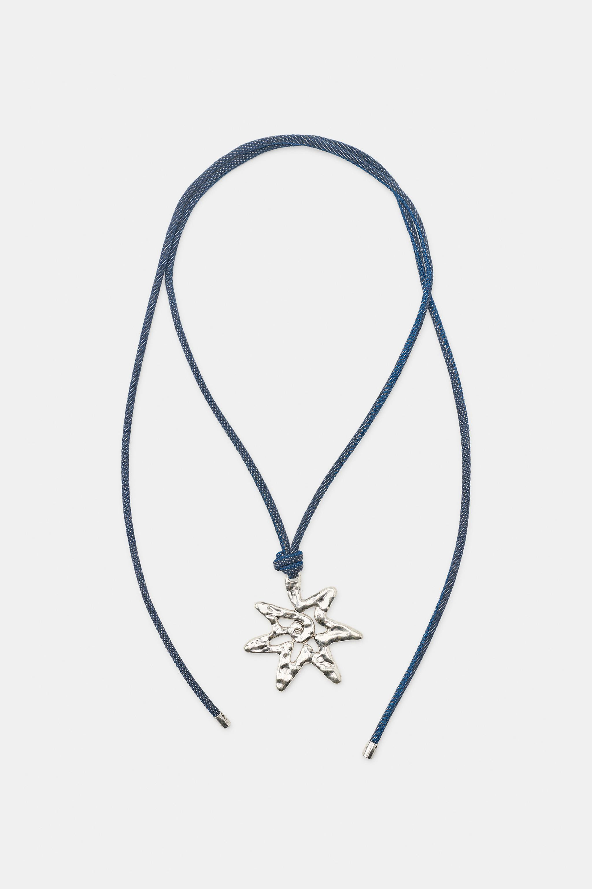 STAR CORD NECKLACE | Zara UK
