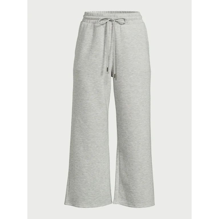 Scoop Women's Cropped Ultimate ScubaKnit Lounge Pants, Sizes XS-2XL - Walmart.com | Walmart (US)