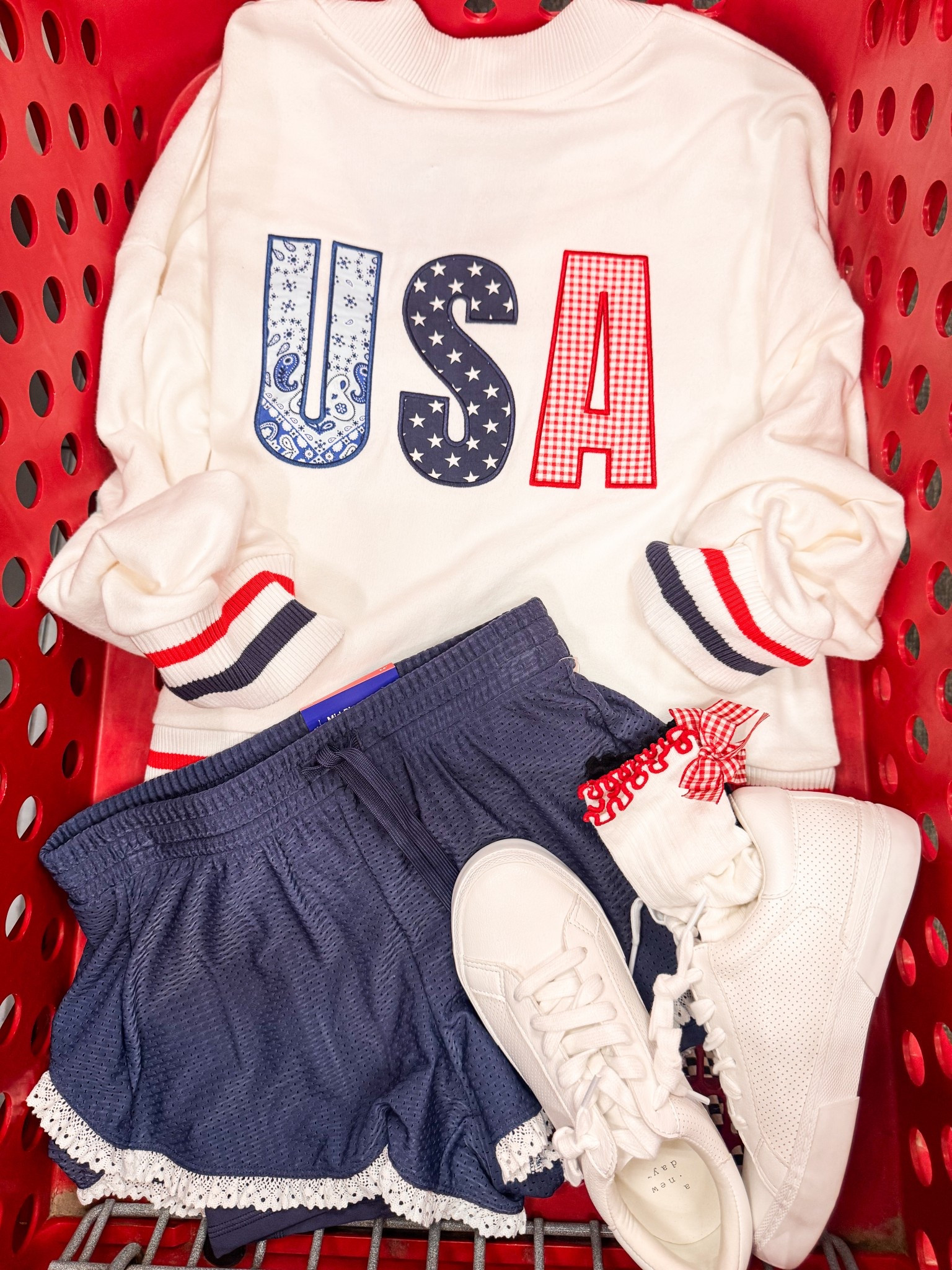 USA collection at Target is sooo cute 🇺🇸🇺🇸 #usa 
#memorialday #target

#LTKootd #LTKgrwm #LTKmomlife