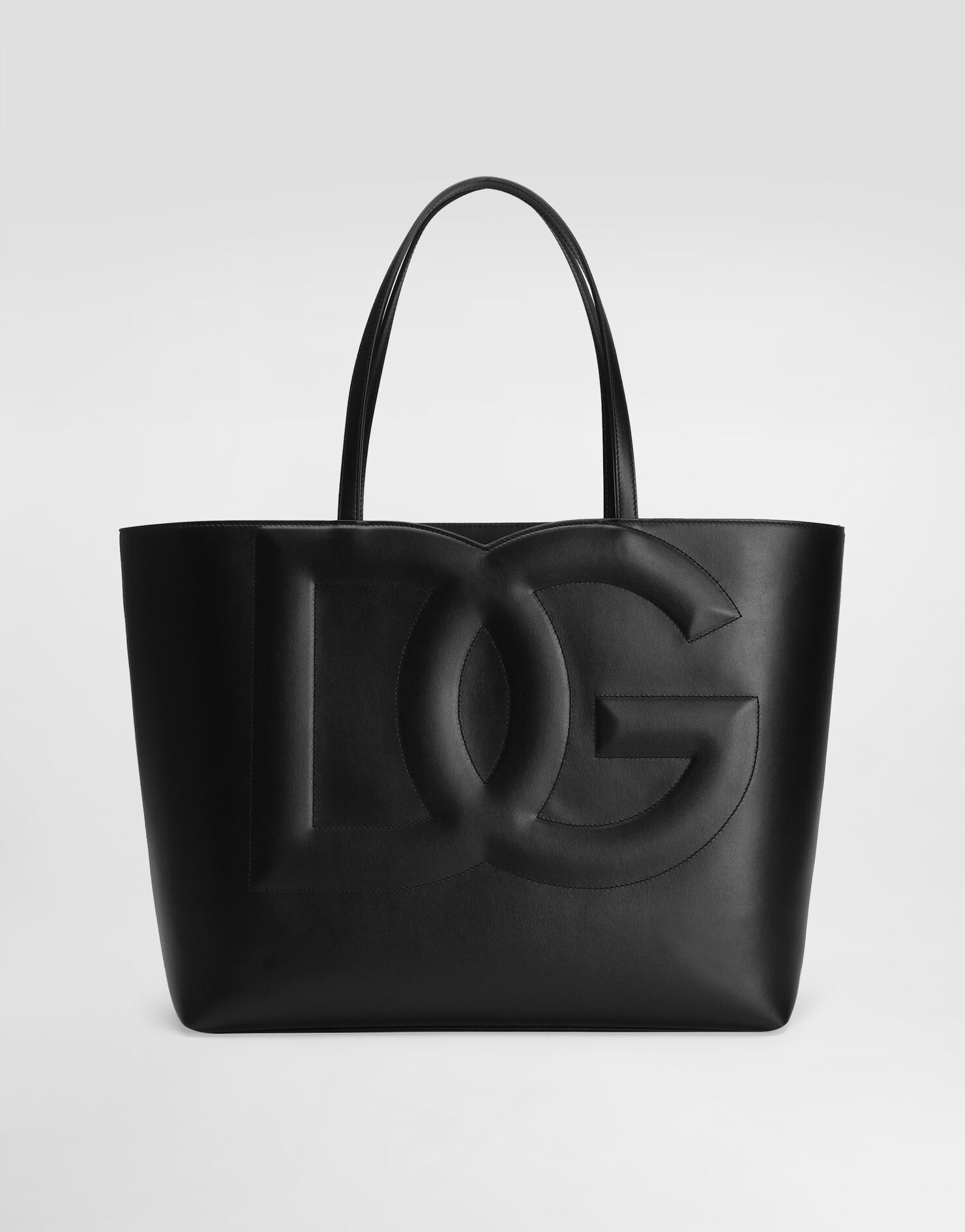 Medium calfskin DG Logo Bag shopper | Dolce & Gabbana US