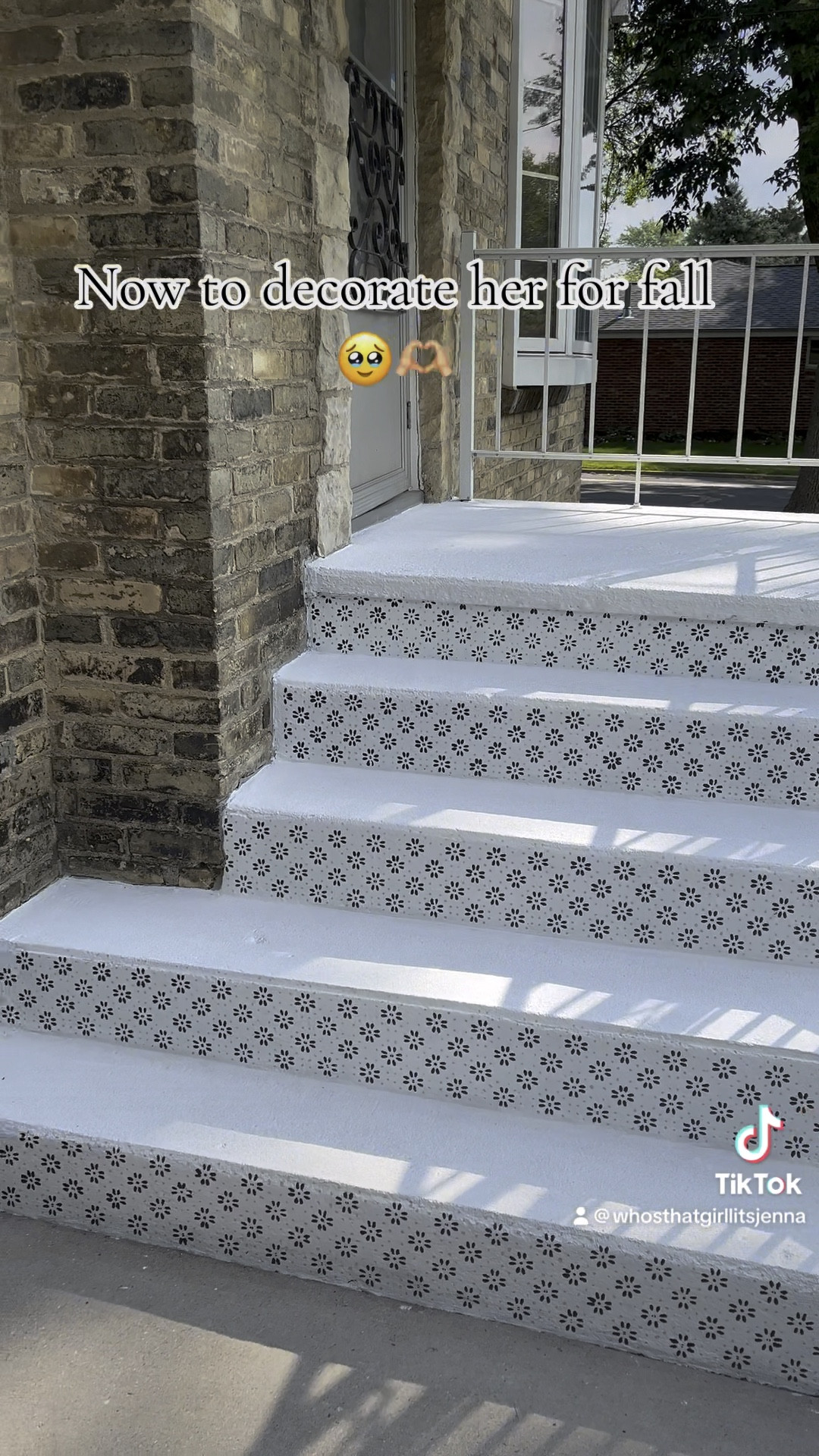 The best idea I’ve had yet!! Love how my porch turned out, and it’ll be even cuter when I decorate it for fall! #paintedporch #homeimprovement #homedecor #fallinspo #curbappeal #diyprojects 

#LTKunder100 #LTKhome #LTKSeasonal