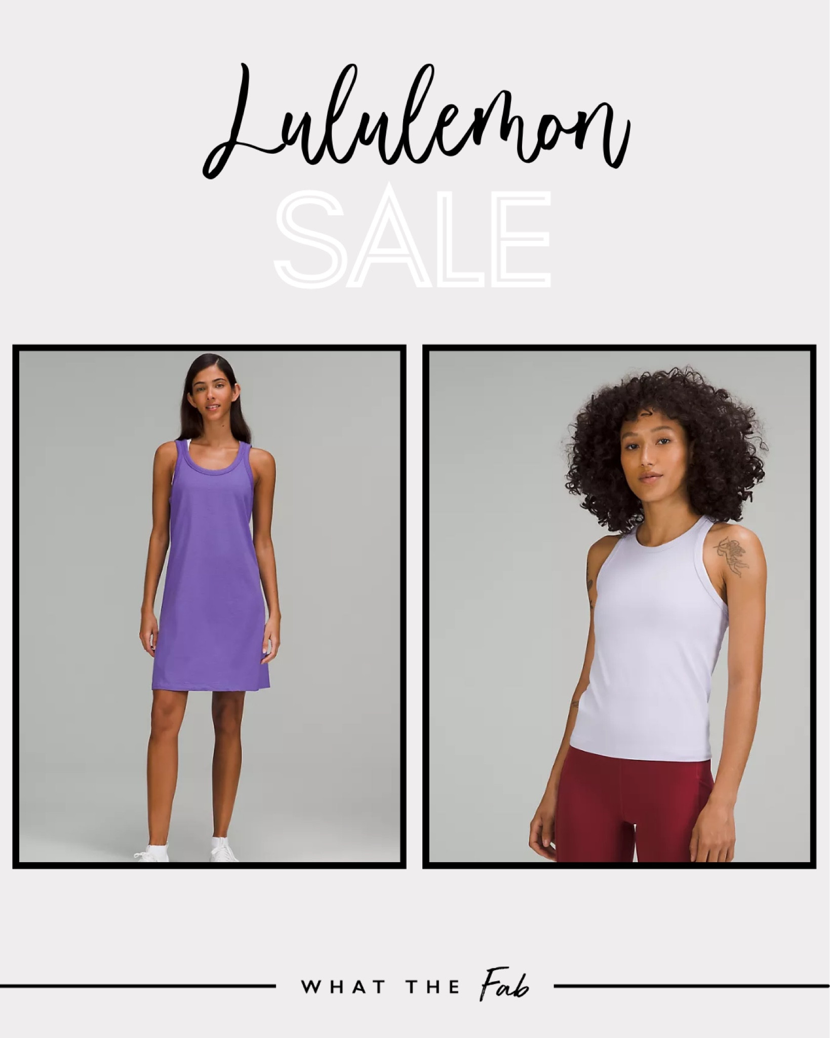 Lululemon sale, Lululemon dress, Lululemon scoop dress, Lululemon tank tops, Lululemon racerback tank tops, sportswear, athleisure

#LTKunder50 #LTKsalealert #LTKSale
