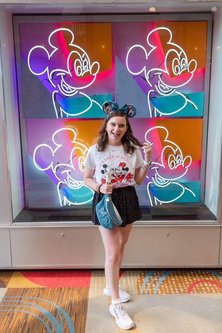 Classic Mickey and Minnie inspired outfit for Disney World. The perfect Disney outfit. 

#LTKtravel #LTKunder100