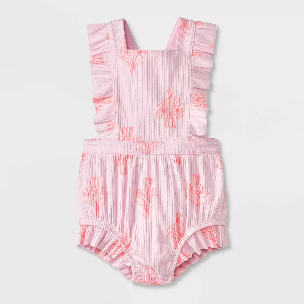 Baby Girls' Ruffle Romper - Cat & Jack™ | Target