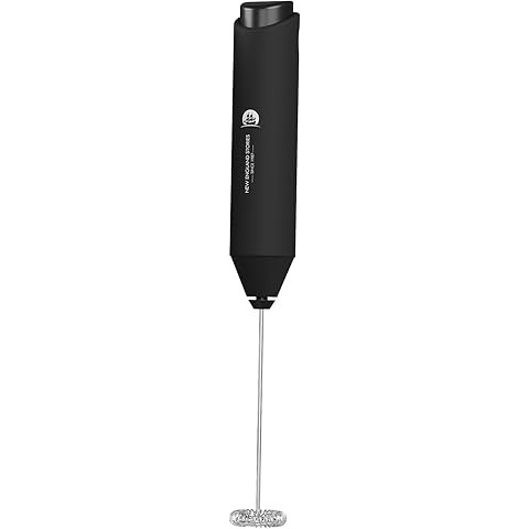 Bonsenkitchen Powerful Milk Frother for Coffee, Fast Handheld Drink Mixer with Stainless Steel Wh... | Amazon (US)