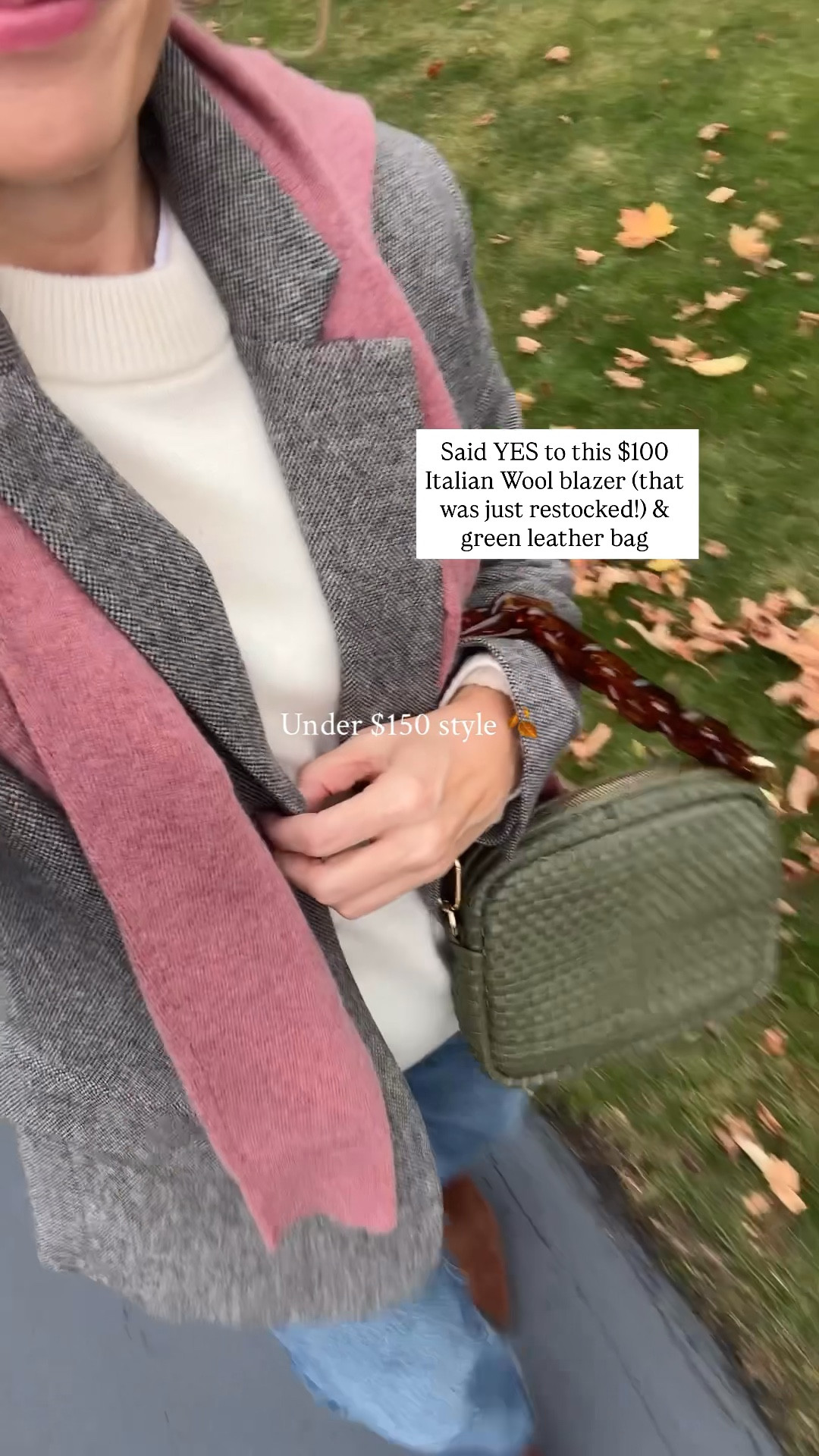 Wearing my regular size small in all styles including the down parka jacket, cashmere sweater, fisherman cardigan. The blazer says oversized but I did find it closer fitting around my hips so consider sizing up. Clogs are true to size and the cushioned footbed makes them insanely comfortable. Love the green leather bag, is crossbody & I swapped out the strap.  Linked more @onequince favorites too!  #quincepartner @Shop.LTK #liketkit

#LTKFindsUnder100 #LTKSeasonal #LTKOver40