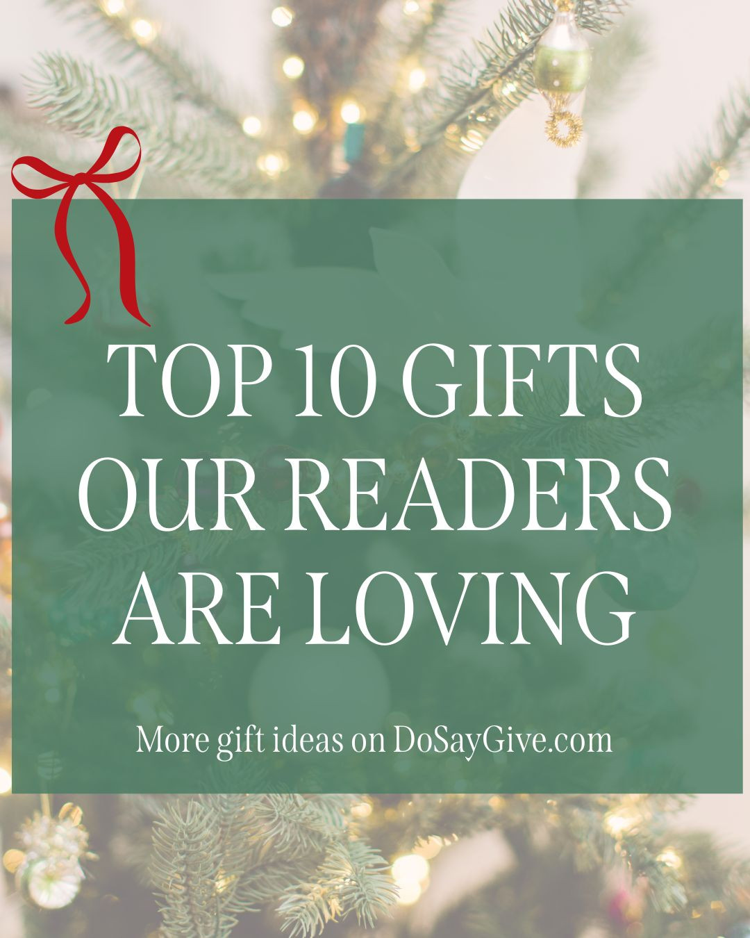 Top 10 gifts our readers are loving this week! 

 #LTKGiftGuide #LTKHoliday #LTKSaleAlert