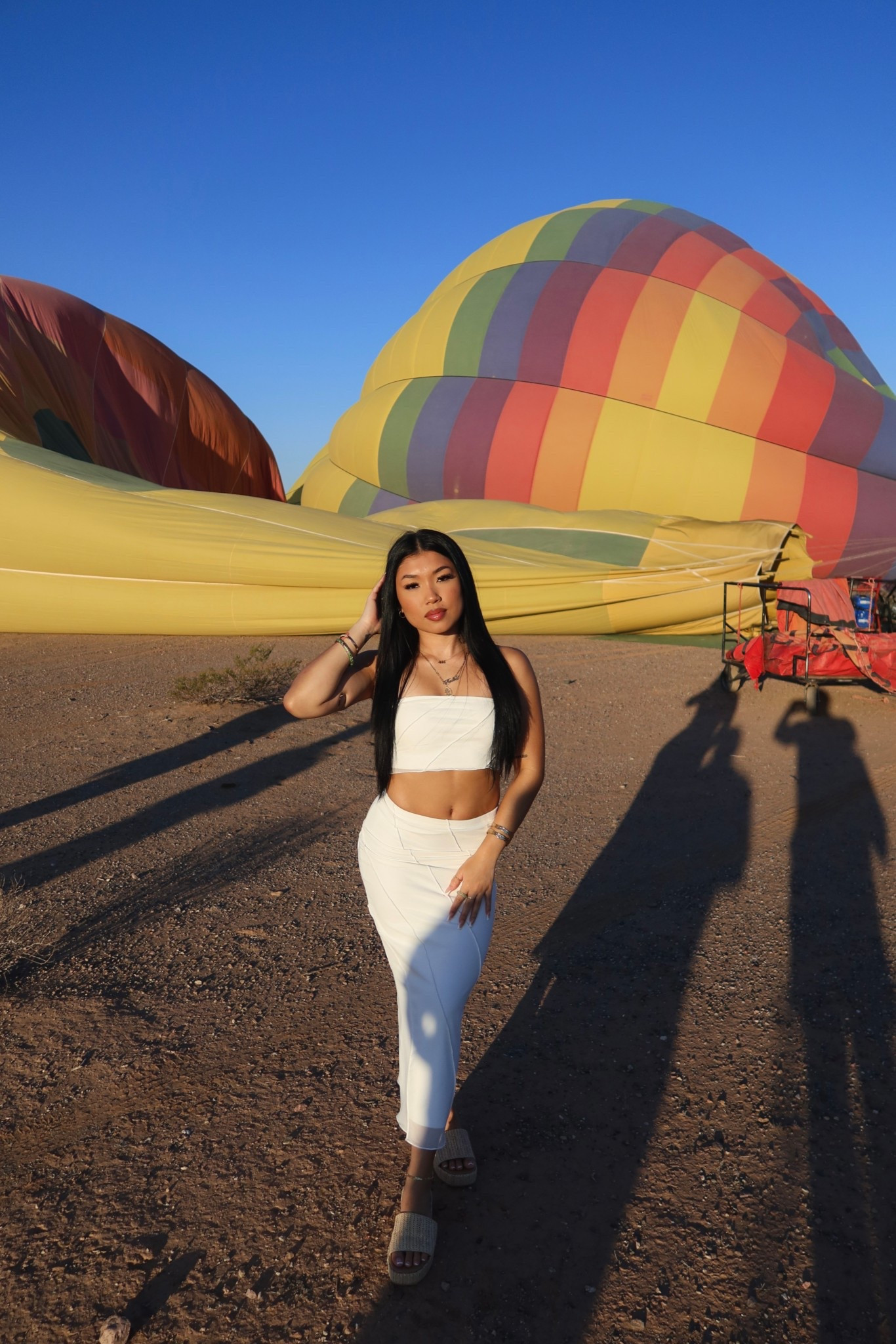 hot air balloon inspo | hot air balloon outfit, hot air balloon aesthetic, summer outfit, summer matching set