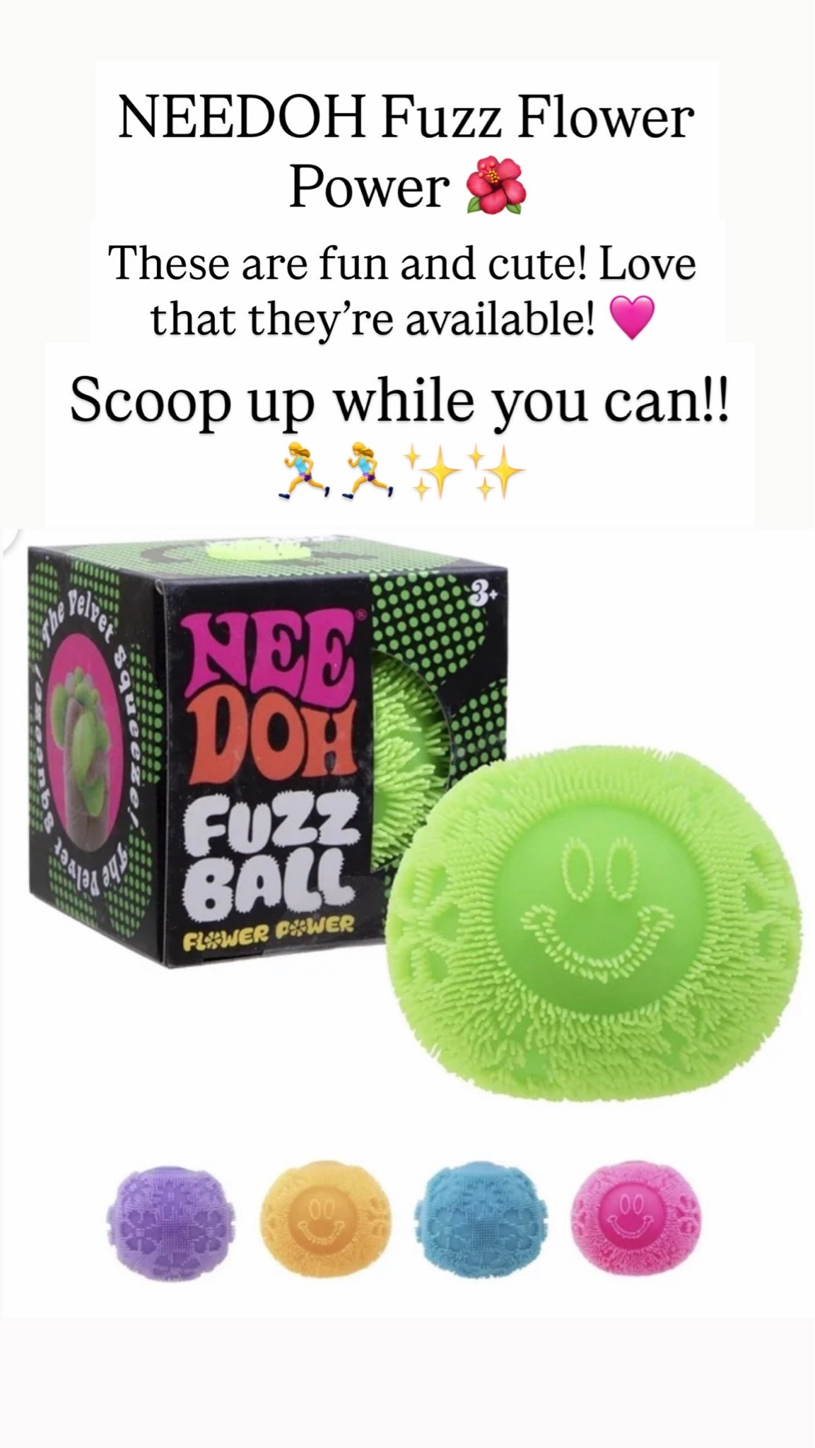NEEDOH fuzz ball flower power

#LTKKids