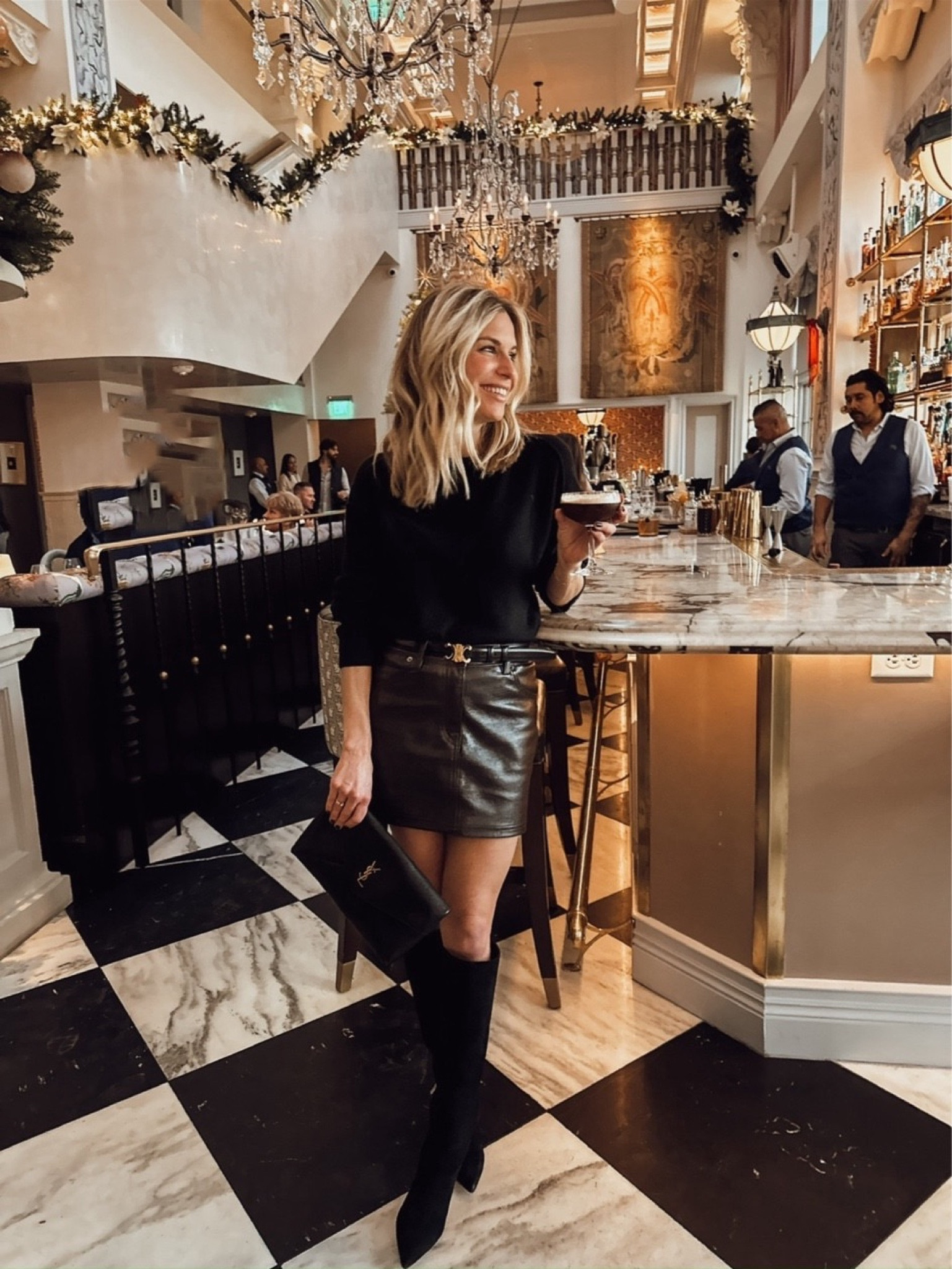 Black + brown dinner outfit 🖤

#LTKSeasonal #LTKstyletip