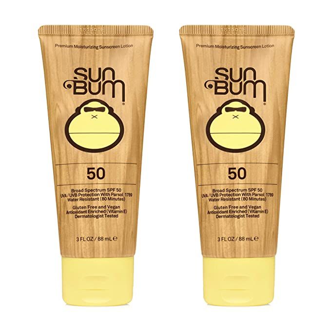 Amazon.com: Sun Bum Sun Bum Original Spf 50 Sunscreen Lotion Vegan and Reef Friendly (octinoxate ... | Amazon (US)