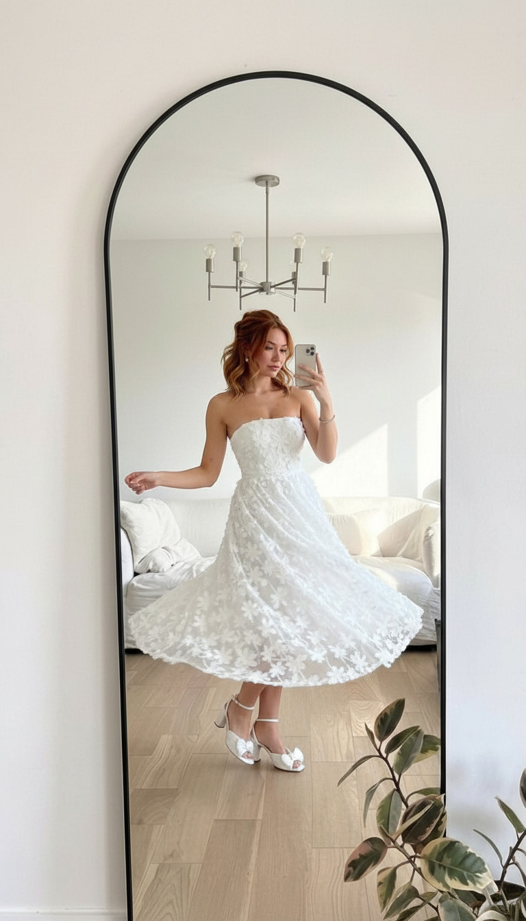 Such a beautiful bridal shower dress idea 🌸

This strapless floral maxi is perfect for bridal showers, engagement parties, rehearsal dinners, and spring bride outfits. 

 #LTKootd #LTKWedding