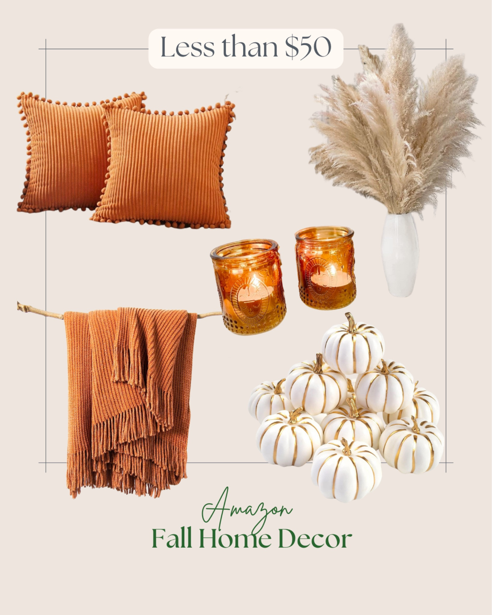 I can't help but to notice all the fall decor coming into season! Here are some of the cutest AMAZON LESS THAN $50 finds of the week to start decorating! 

"amazon
amazon finds
amazon must haves
amazon must haves tiktok
amazon finds tiktok
amazon home
fall home decor
fall home decoration
fall home decorating
fall home decorations
fall home decore
fall home decor ideas
fall homes decor
fall home decoration ideas
fall home decorating ideas
fall home ideas
autumn home decor
autumnal home decor
autumn home decorations"

#LTKunder50 #LTKSeasonal #LTKhome
