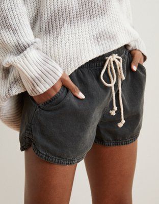 Aerie Chambray Short | American Eagle Outfitters (US & CA)