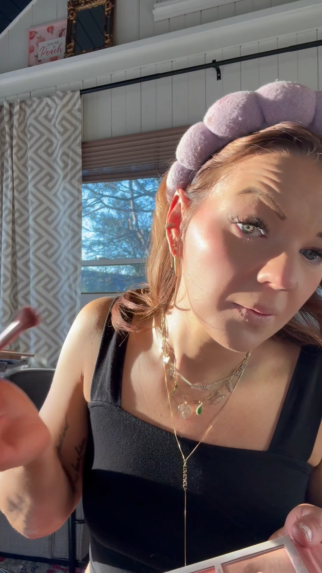 I try and get ready everyday, because it makes me feel like myself. And when I look good, I feel good! It's also so important to me, to do something for myself, because YOU ARE SO MUCH MORE THAN A MOM ❤️ 

#LTKBeauty #LTKKids #LTKWatchNow