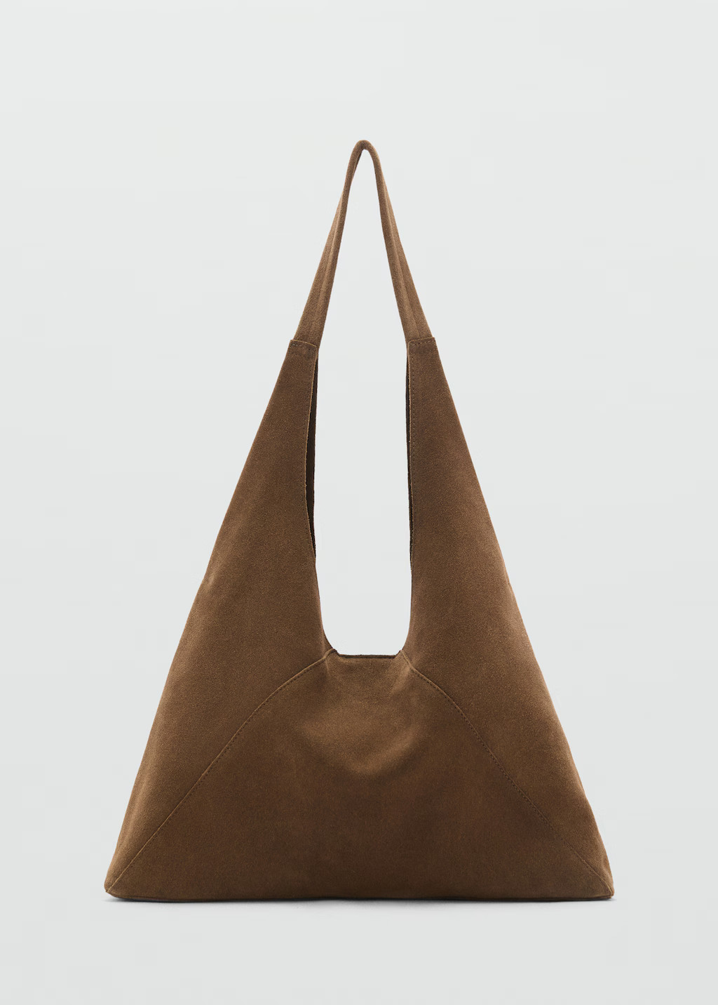 Suede shoulder bag | MANGO (UK)