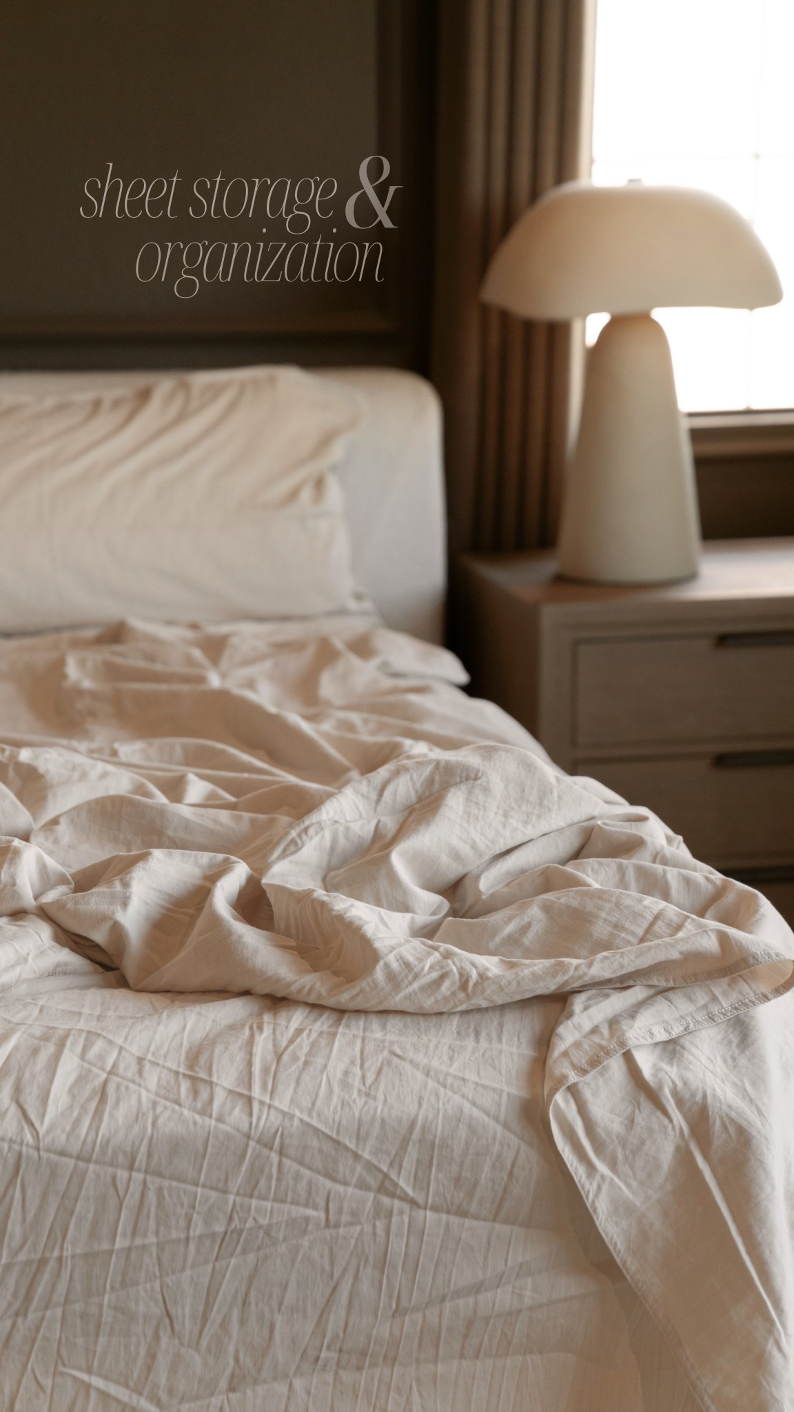 Nothing like a new-year purge and re-organization. These are my favorite storage containers for sheets 🤎

#LTKHome