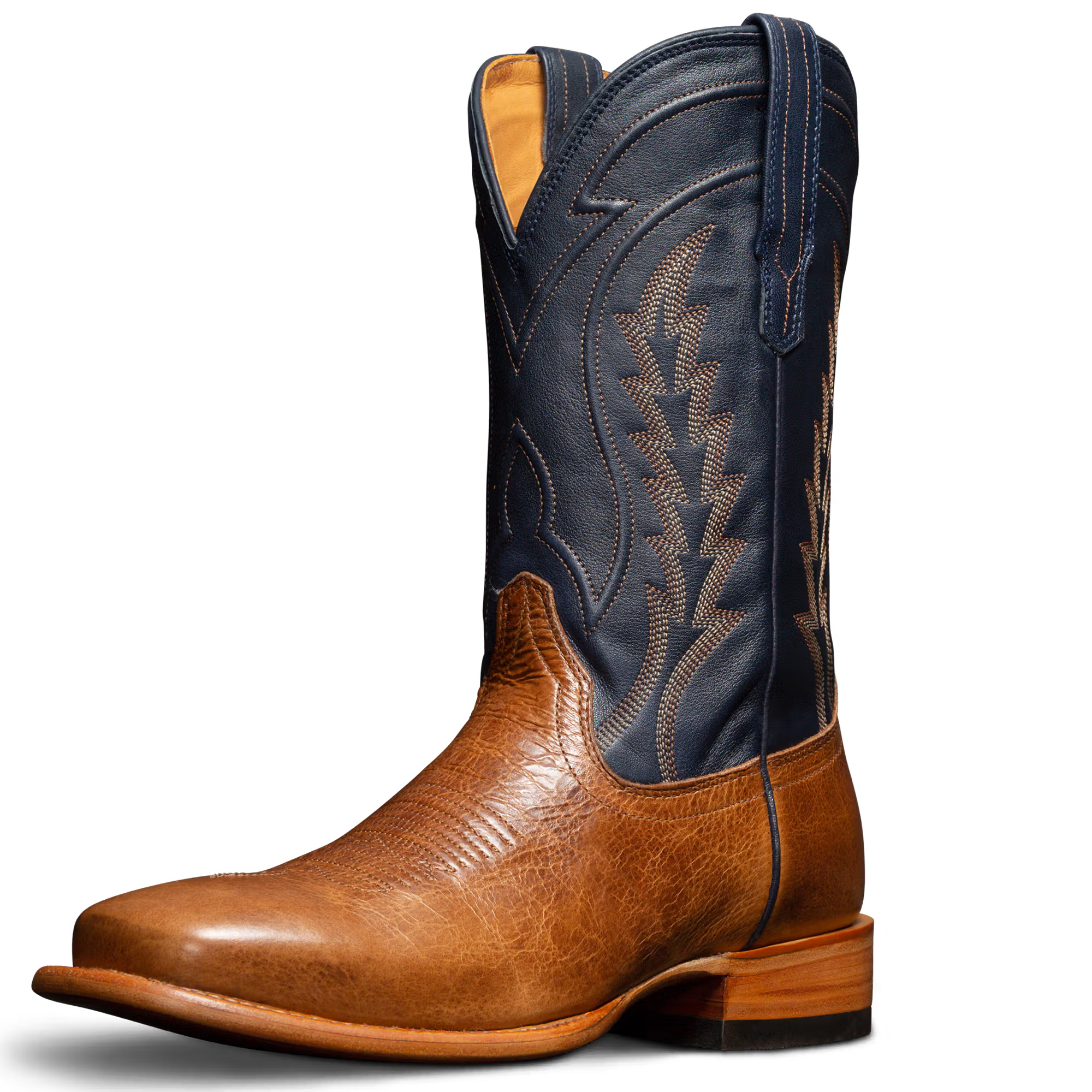 Men's Broad Square Toe Boots |  The Doc - Tan | Tecovas | Tecovas