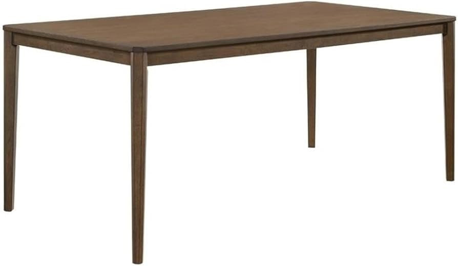 Coaster Furniture Wethersfield Clipped Corner Medium Walnut Dining Table 109841 | Amazon (US)