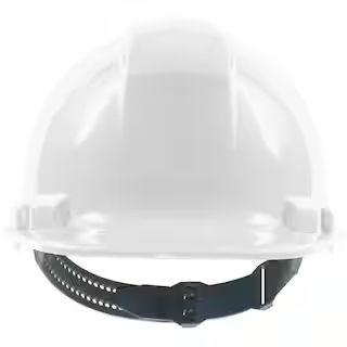 MAXIMUM SAFETY White 4-Point Pinlock Suspension Cap Style Hard Hat MX110P-VPD12 - The Home Depot | The Home Depot