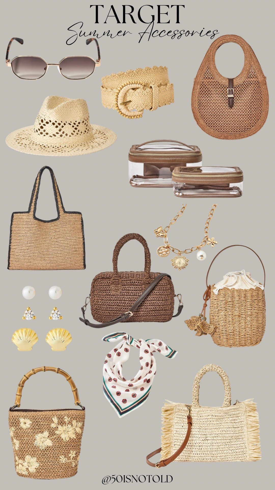Target accessories for Summer! Summer handbags | resort accessories | vacation finds 

#LTKSwim #LTKootd #LTKSeasonal