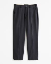 Athletic Loose Linen-Blend Fixed Waist Pant | Abercrombie & Fitch (US)