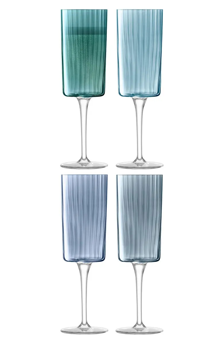 LSA Gems Set of 4 Champagne Flutes | Nordstrom | Nordstrom