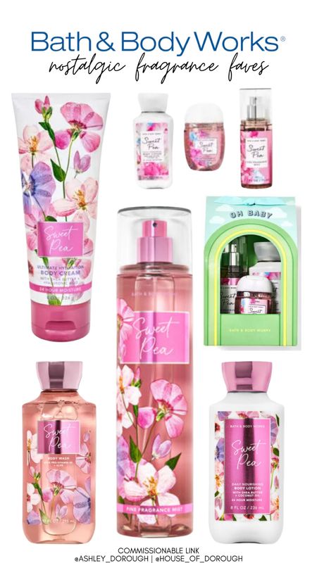 Bath and Body Works Nostalgic Fragrance Favorites - Sweet Pea

#LTKSeasonal #LTKGiftGuide #LTKbeauty