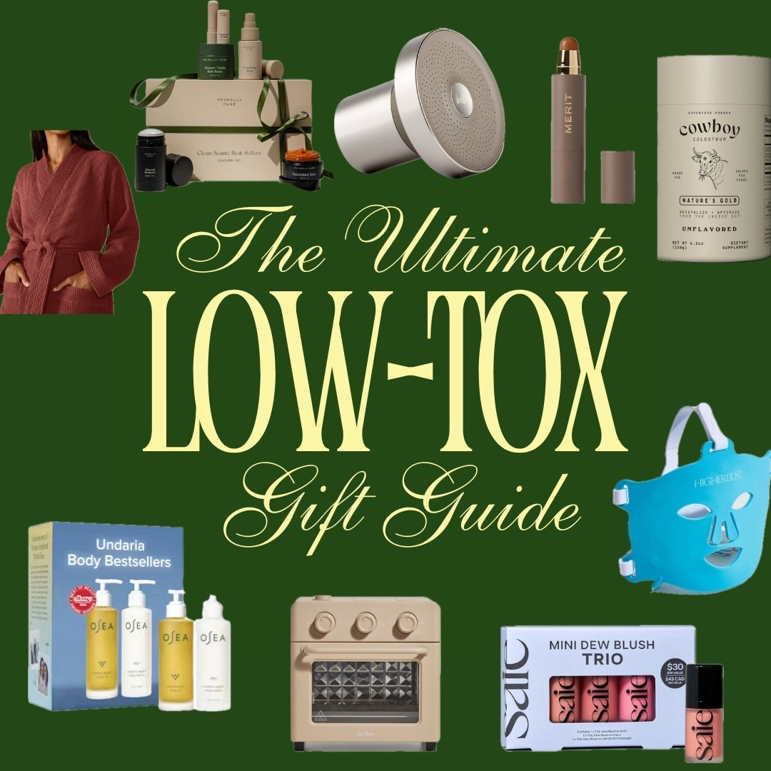 Gift guide, low tox, low toxic, Christmas, holidays, gift shopping, ltkholiday, ltkgiftguide, gifts for her

#LTKHoliday #LTKselfcare #LTKGiftGuide