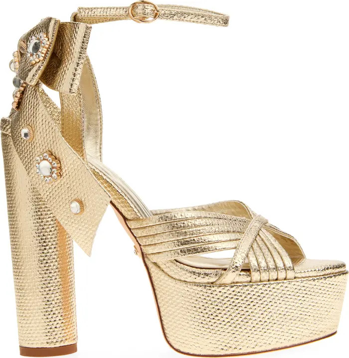 AZALEA WANG Crawley Ankle Strap Platform Sandal (Women) | Nordstromrack | Nordstrom Rack