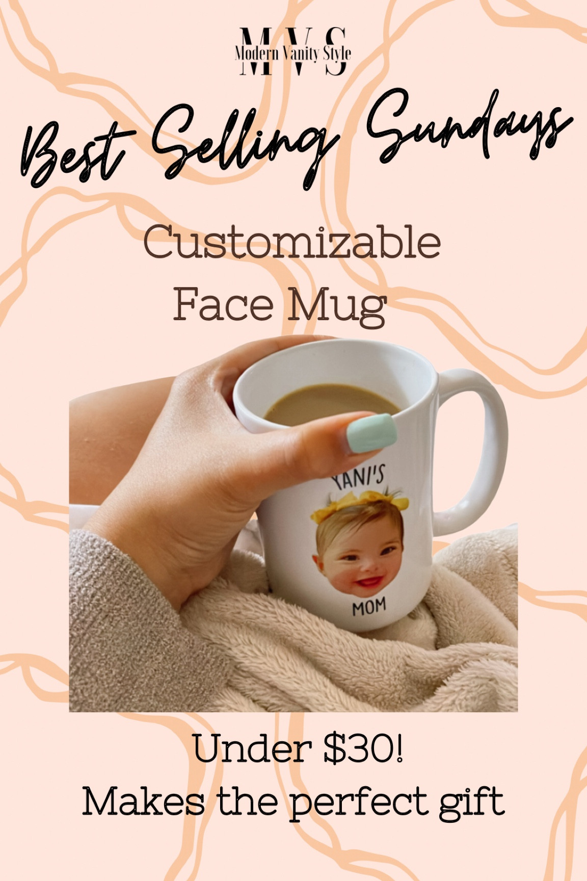 Last week’s Best Seller! Customizable mug with Baby’s Face! 
Perfect gift for new parents 
Baby face
Coffee mug 

#LTKkids #LTKHoliday #LTKbaby