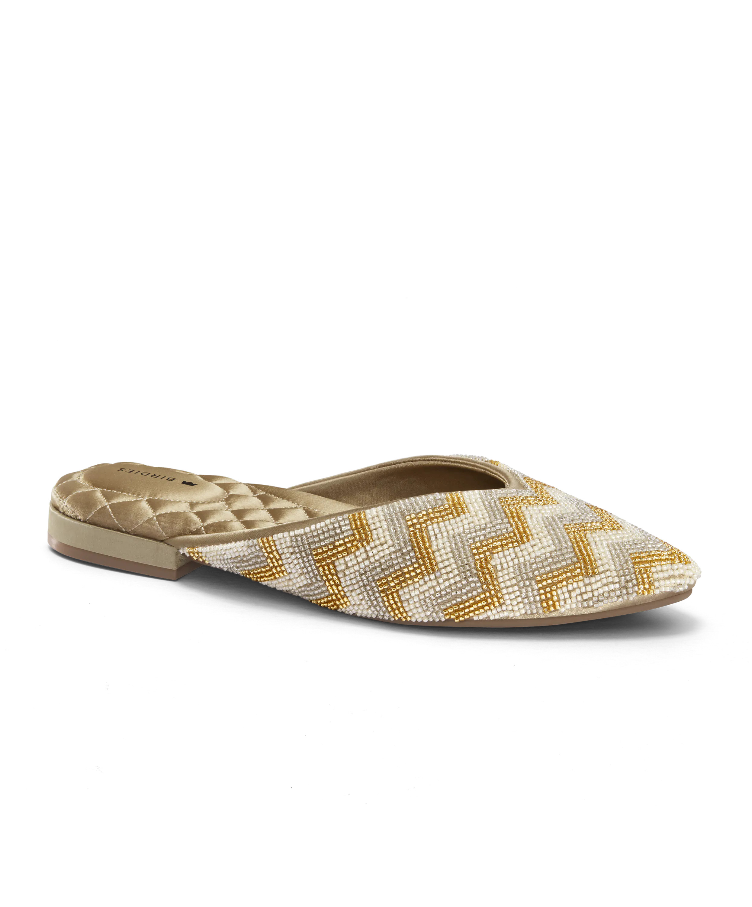 The Swan - Champagne Chevron | BIRDIES