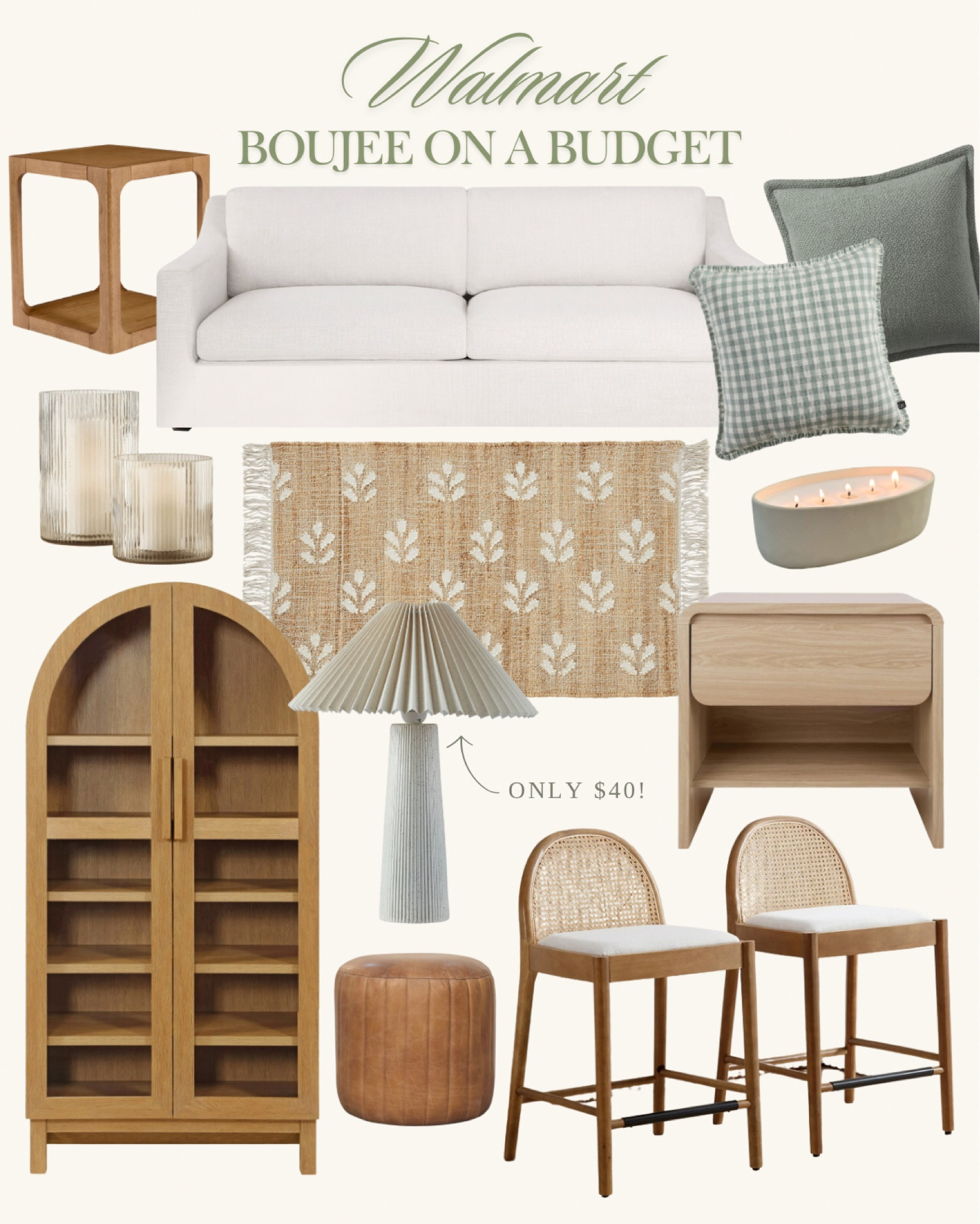 Walmart furniture and Walmart home decor finds, throw pillows, arch cabinet, counter chairs, bar stools, spring home styling, spring affordable home decor 

#LTKFindsUnder100 #LTKSeasonal #LTKHome