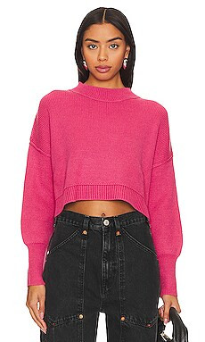 Easy Street Crop Sweater
                    
                    Free People | Revolve Clothing (Global)