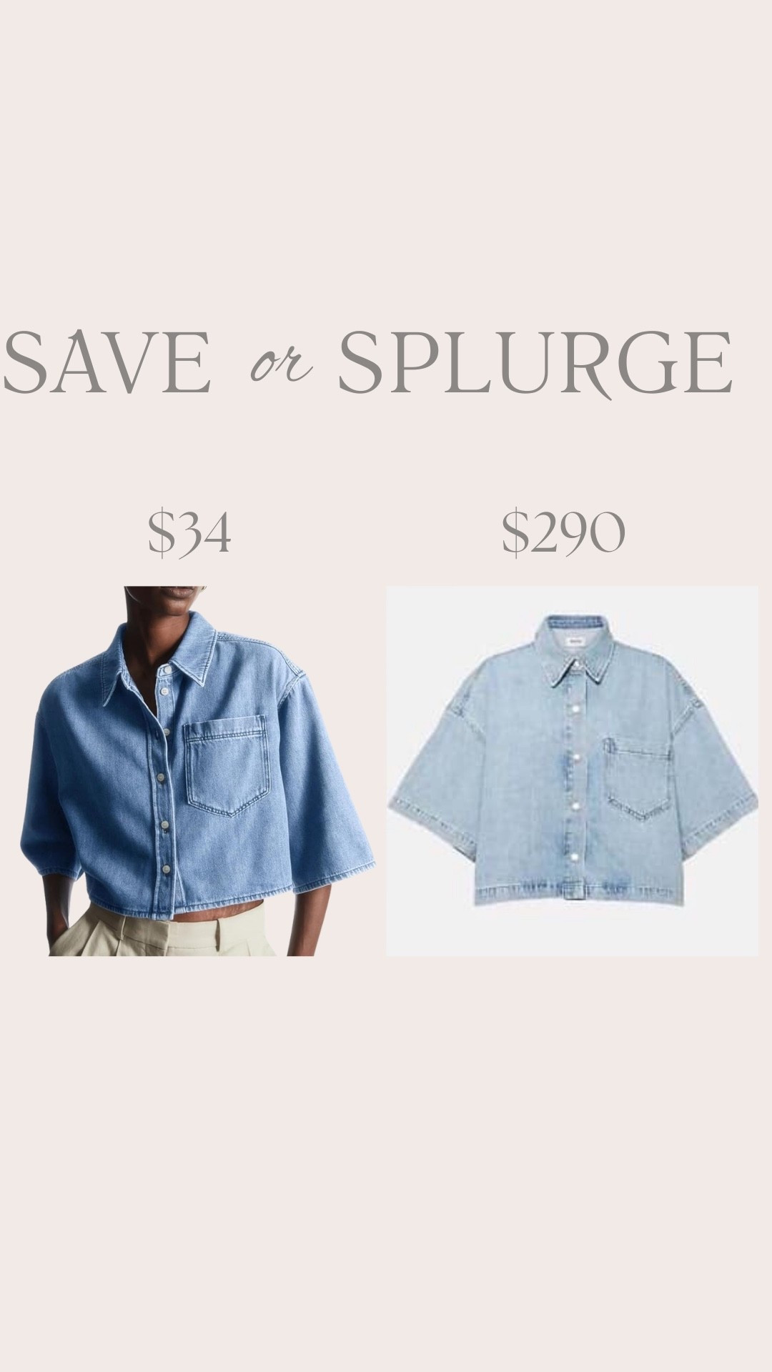 Save vs splurge

#LTKmomlife #LTKootd #LTKdayinmylife