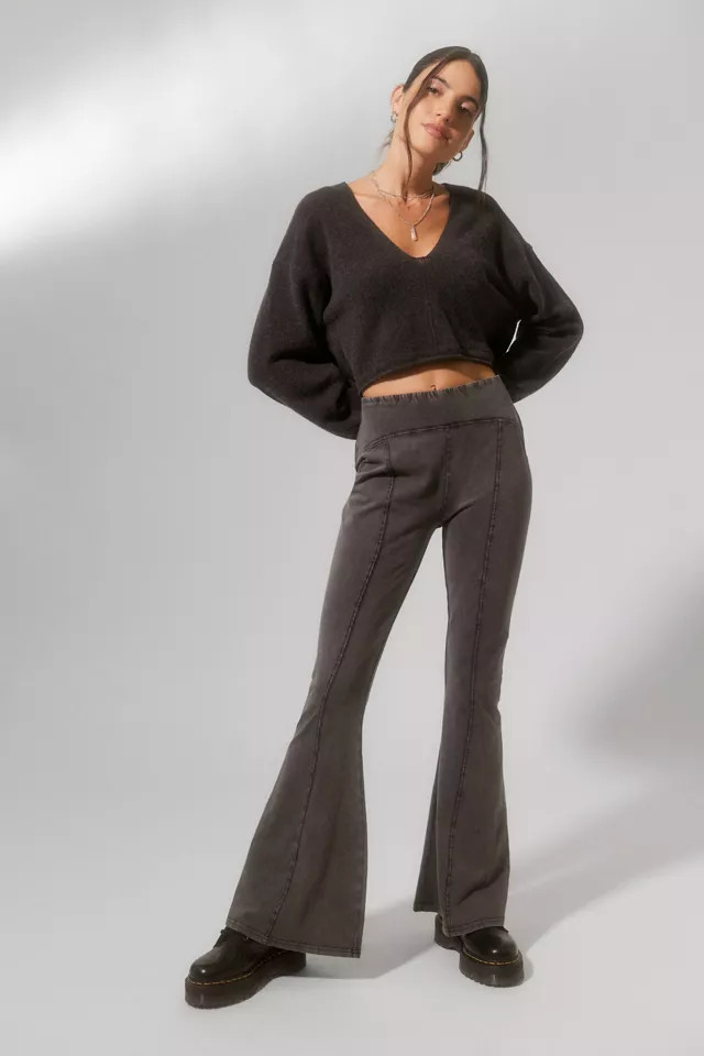 Out From Under Aria Seamed Flare Pant | Urban Outfitters (US and RoW)