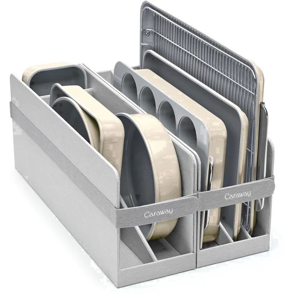 Caraway Nonstick Ceramic Bakeware Set (11 Pieces) - Baking Sheets, Assorted Baking Pans, Cooling ... | Walmart (US)