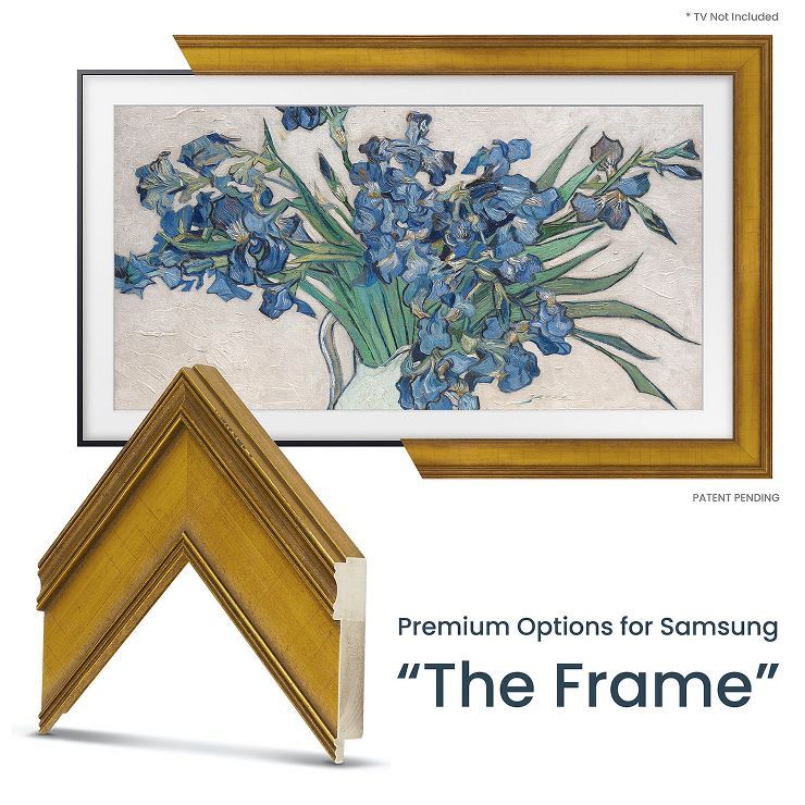 Deco TV Frames 55" Customizable Frame for Samsung The Frame TV 2021-2023 | Target