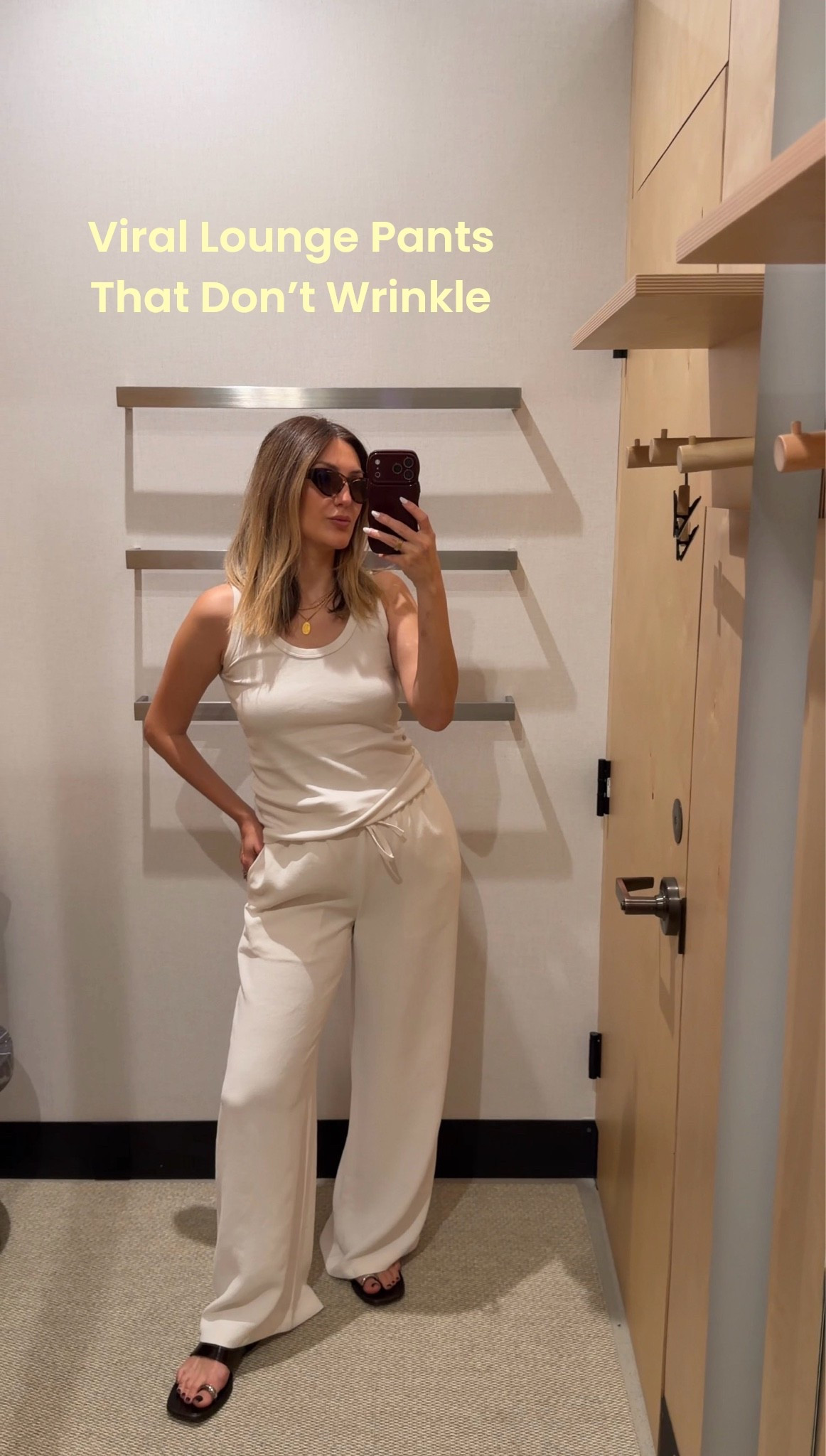 Trying to rebuild my wardrobe postpartum 💁🏼‍♀️ I’ve been gravitating toward pieces that feel easy, comfortable, and still a little elevated… things I can wear chasing toddlers, running errands, or just feeling like myself again.

@aritzia just gets it. 

In order: 
The lodge pant- Medium Reg Light Birch (soooo comfy!)
Bucket hat - small 
Cotton t-shirt Pegasus - Small, white 
Cotton t-shirt function- XS, white 
Black top - small
Black shorts - small , mid thigh (soooo comfy!)
Button-up linen shirt & pants small 
Cateye sunglasses 

#postpartumstyle #aritziatryon #summerstyle #postpartum

Basics 
Travel
The perfect white tee 
Comfortable lounge pants
Aritzia sale 
Aritzia summer sale 
Aritzia try on

#LTKootd #LTKmomlife #LTKdayinmylife